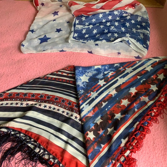3 Patriotic Scarves. Great for summer celebrations - Picture 8 of 13
